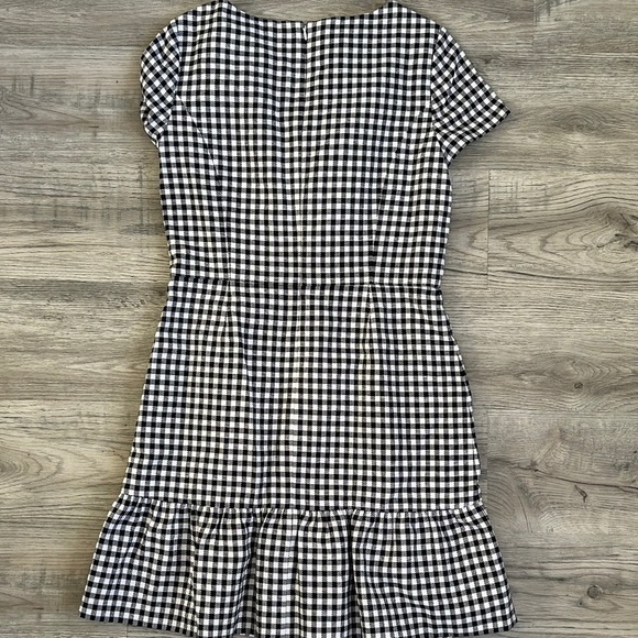 Brooks Brothers Red Fleece Collection Black/White Check Sz 12 - Picture 2 of 7